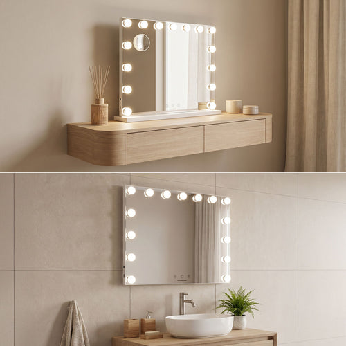 Espejo LED moderno - elegancia y luz para tu hogar