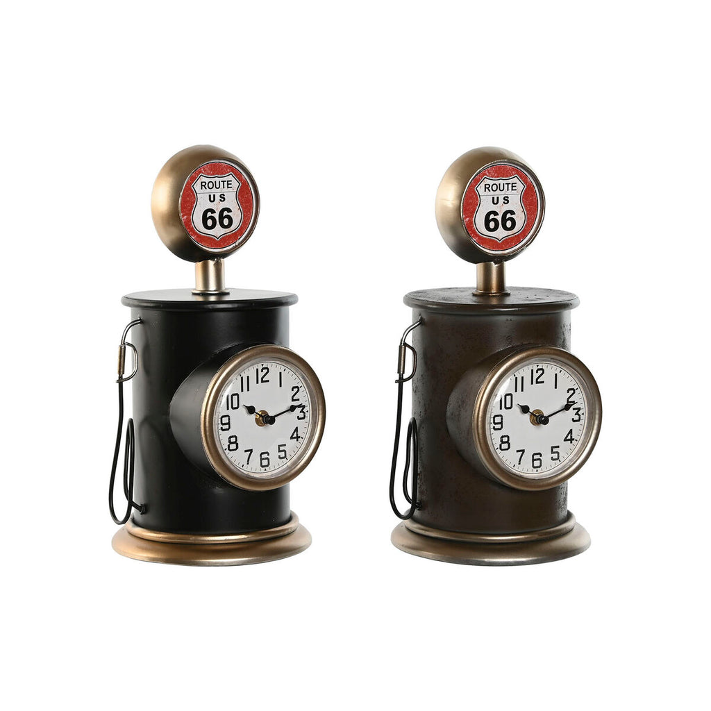 Reloj de Mesa Home ESPRIT Multicolor Metal
